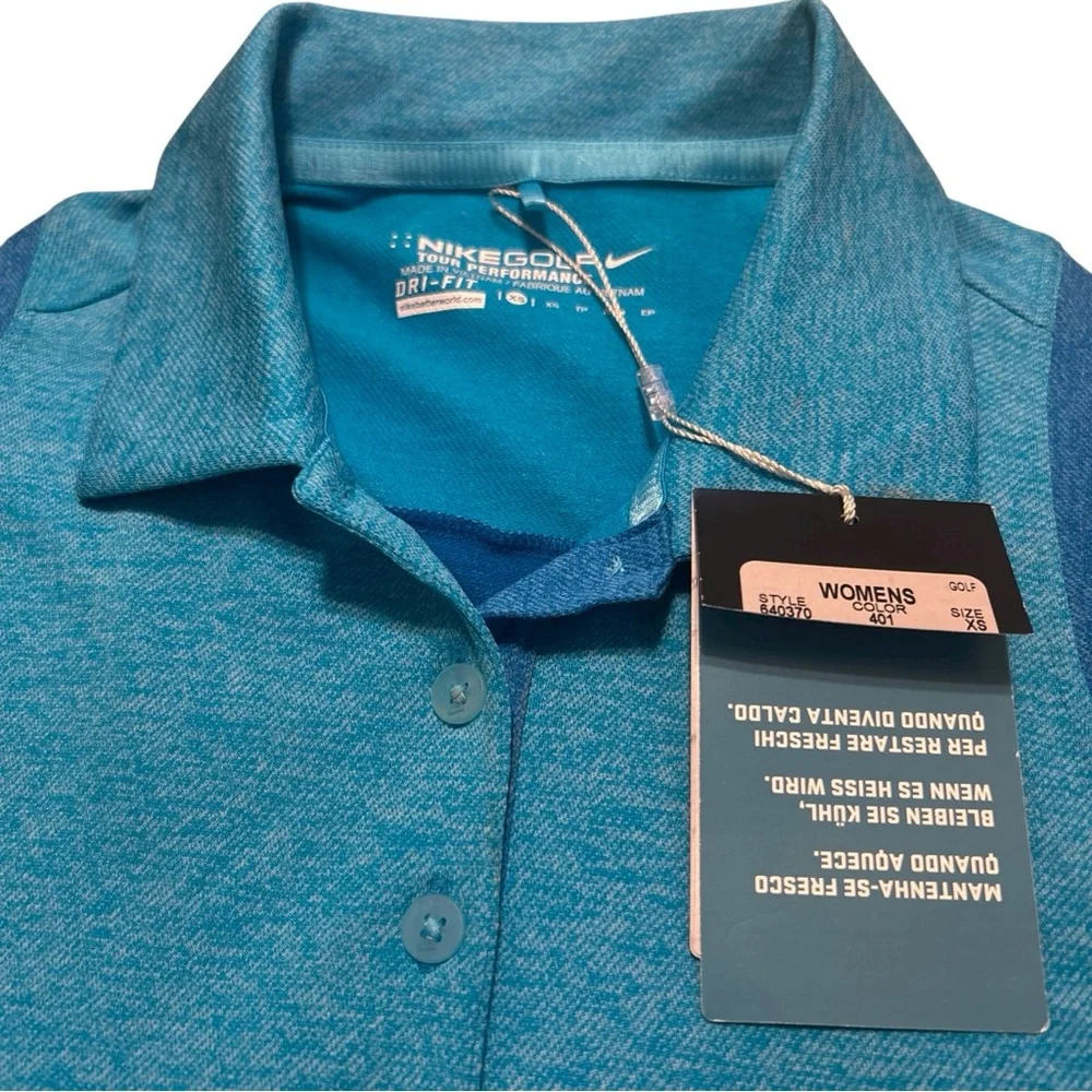 Nike Dri-FIT Victory Sleeveless Golf Polo in size XS